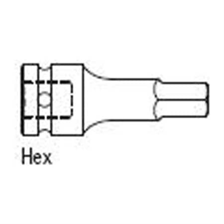Sunex 1/2 Dr. 13Mm Hex Drive Impact Socket 264915